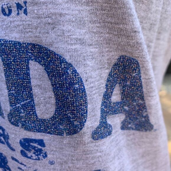 Gildan Brand Women’s Retro Look Gray Florida Gators Tshirt Size Medium - Picture 6 of 13